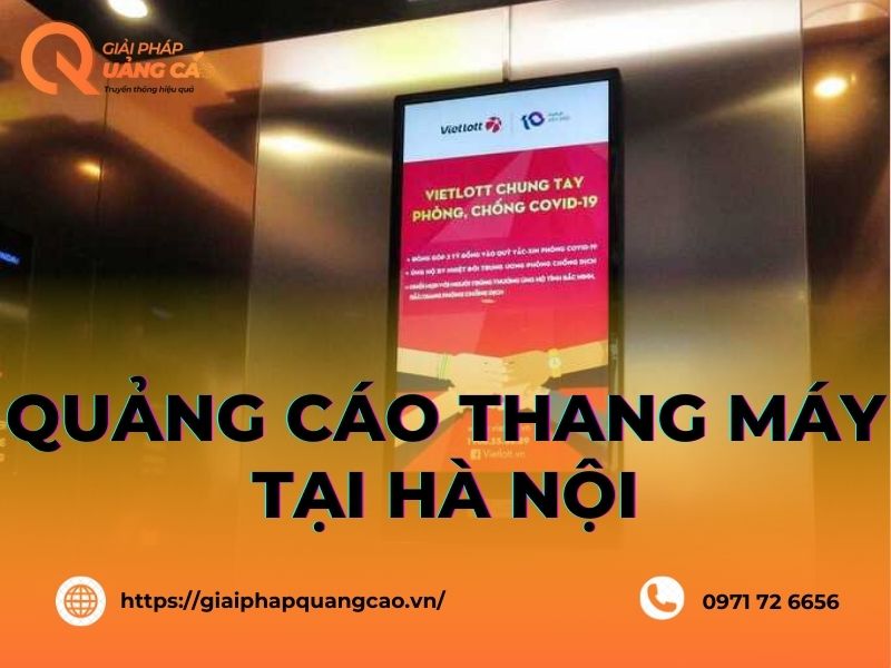 Quảng cáo thang máy tại Hà Nội